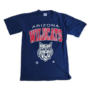 Starter Vintage Arizona Wildcats‎ Shirt Size Small 90s Big Logo